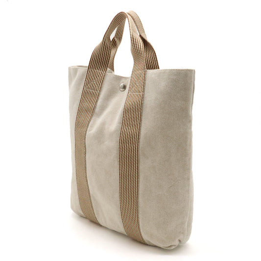 Hermes Canvas New Fourre-Tout Tote Bag