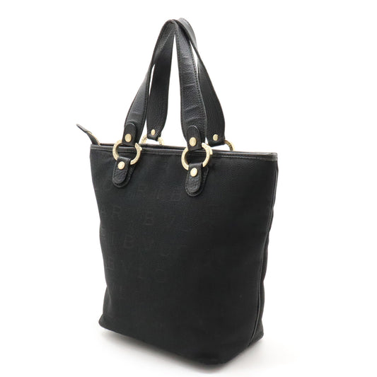 Bvlgari Logo Mania Tote Bag Black