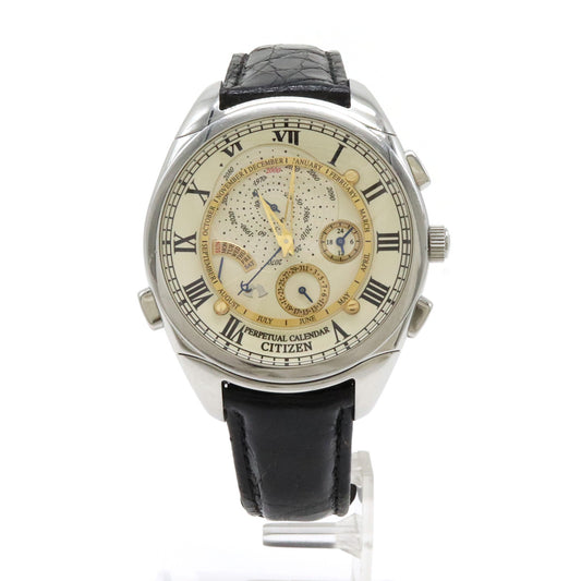 Citizen Campanola Chronograph Perpetual Calendar Quartz Watch 6702-H27350