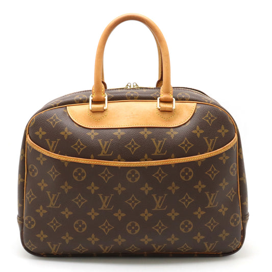 Louis Vuitton Monogram Bowling Vanity Handbag M47270