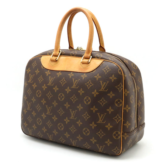 Louis Vuitton Monogram Bowling Vanity Handbag M47270