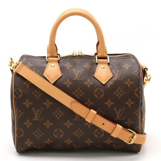 Louis Vuitton Monogram Speedy Bandouliere 25 Handbag M46977