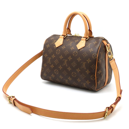 Louis Vuitton Monogram Speedy Bandouliere 25 Handbag M46977