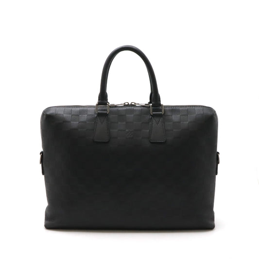 Louis Vuitton Damier Infini Briefcase Black N41248