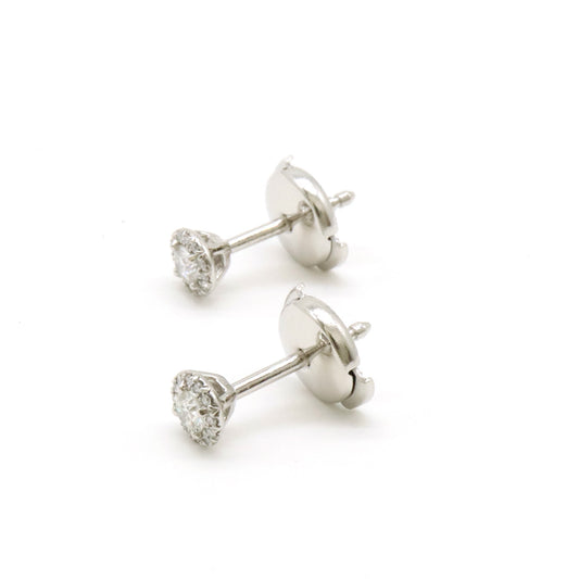 Tiffany & Co Soleste Diamond Earrings Pt950 Platinum