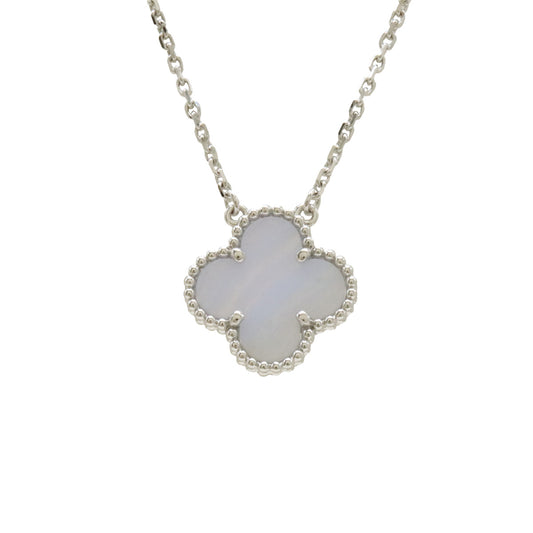 Van Cleef & Arpels Vintage Alhambra Chalcedony Necklace