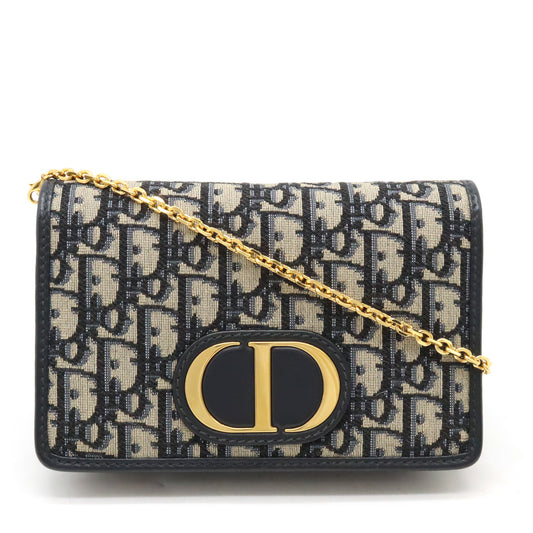 Dior Oblique Jacquard 30 Montaigne 2-in-1 Shoulder Bag