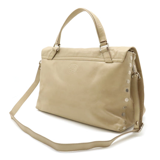 ZANELLATO Postina 2WAY Leather Handbag