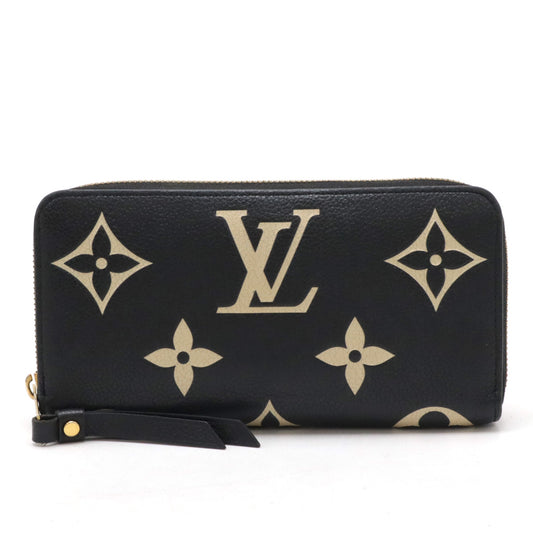 Louis Vuitton Bicolor Monogram Empreinte Zippy Wallet