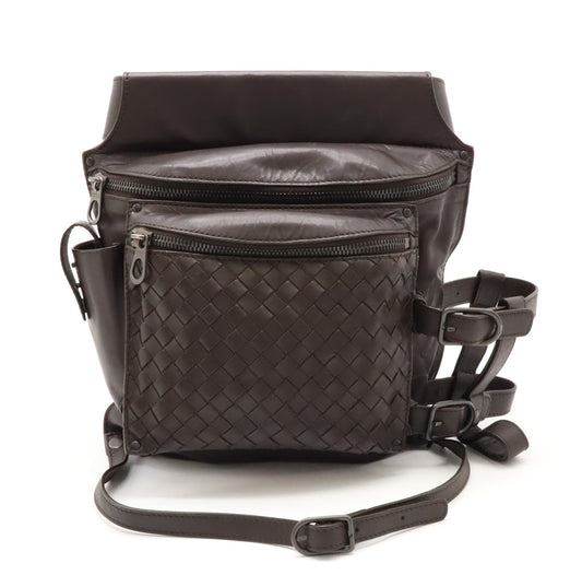 Bottega Veneta Leather Intrecciato Waist Bag