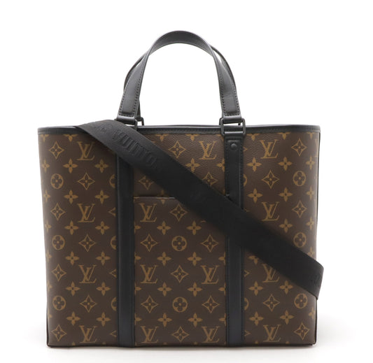 Louis Vuitton Monogram Leather Weekend Tote PM