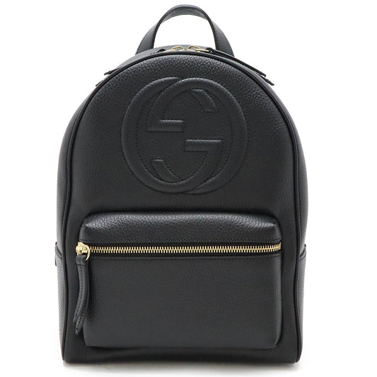 Gucci Soho Leather Backpack Black