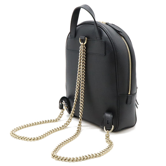 Gucci Soho Leather Backpack Black