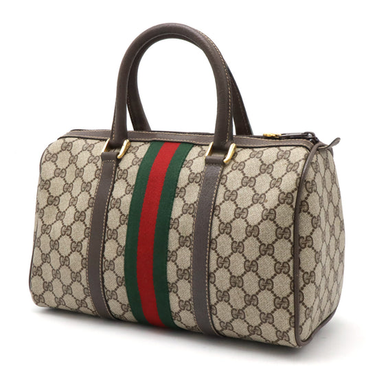 Gucci Old GG Plus Mini Boston Handbag