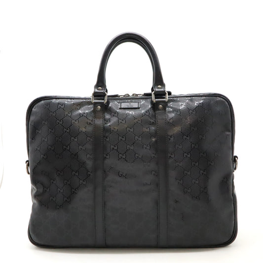 Gucci GG Imprime Business Briefcase Black