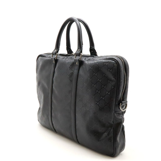 Gucci GG Imprime Business Briefcase Black