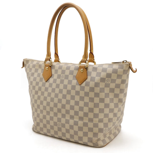 Louis Vuitton Damier Azur Saleya MM Tote Bag