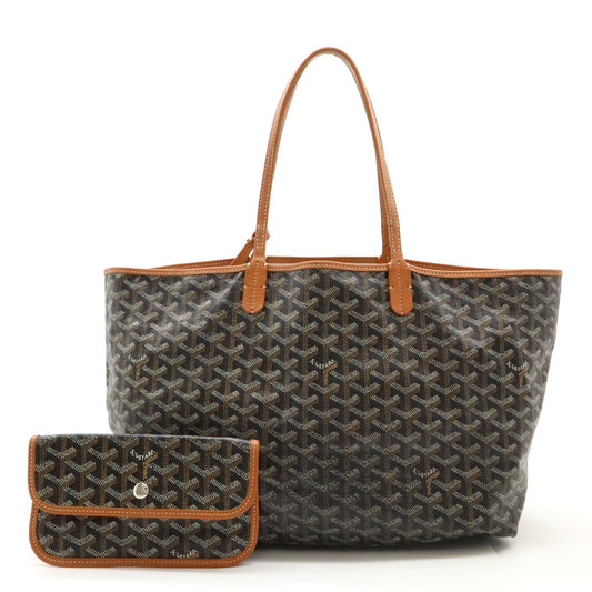 Goyard St. Louis PM Tote Bag Coated Canvas/Leather