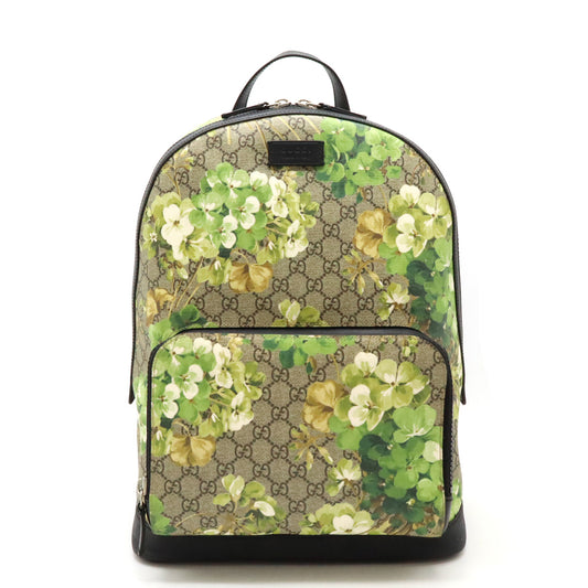 Gucci GG Blooms Supreme Backpack PVC Leather