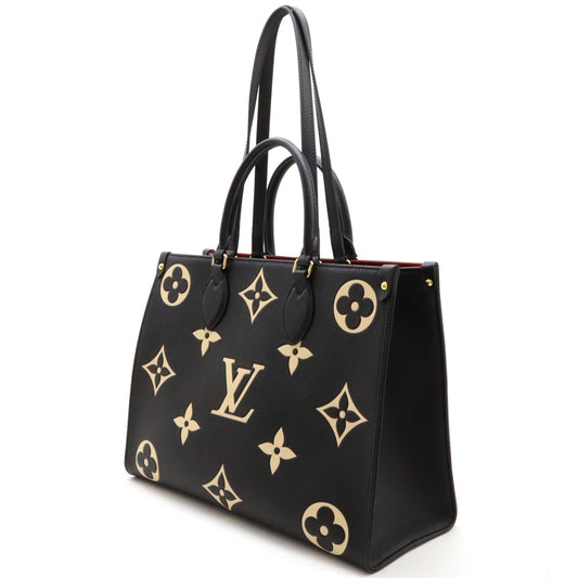 Louis Vuitton Monogram Empreinte OnTheGo MM Tote Bag