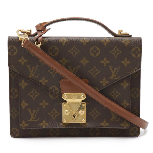 Louis Vuitton Monogram Monceau 26 Handbag M51187