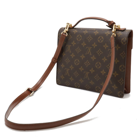 Louis Vuitton Monogram Monceau 26 Handbag M51187