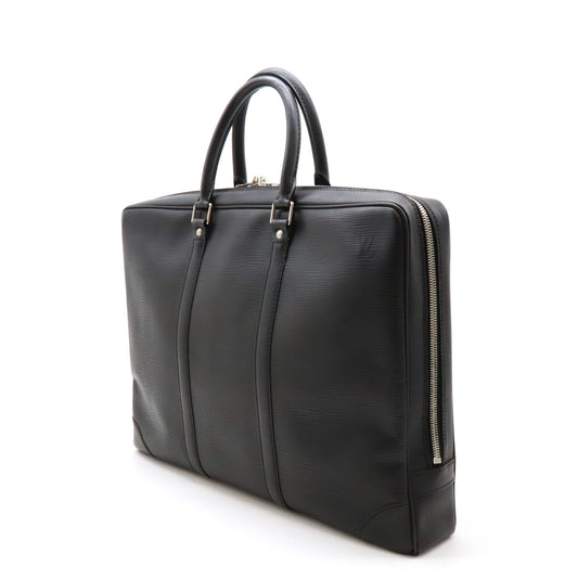 Louis Vuitton Epi Leather Business Bag Black M59162