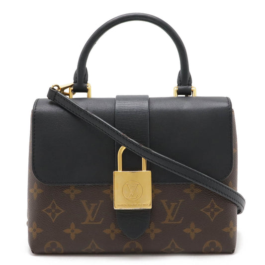 Louis Vuitton Monogram Rocky BB Handbag Black