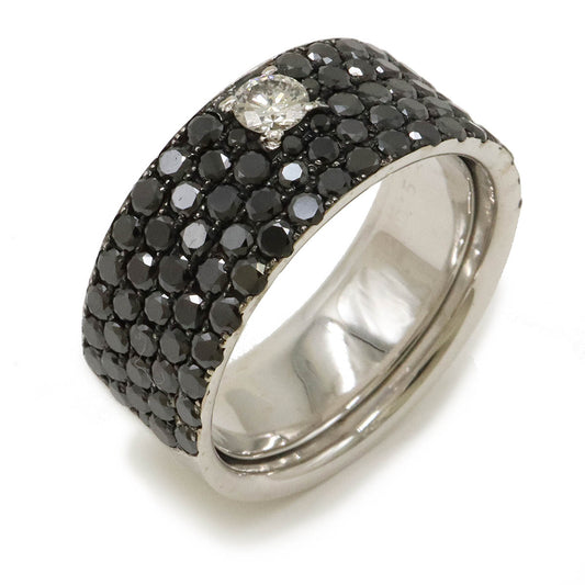 Ponte Vecchio Black Diamond Ring K18WG