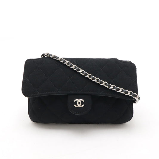 Chanel Matelasse Coco Mark Eco Tote Bag Black