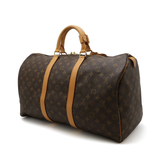 Louis Vuitton Monogram Keepall 50 Travel Bag M41426