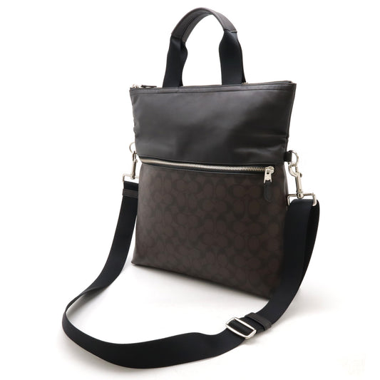 Coach Signature Fold Over Tote Bag F54774