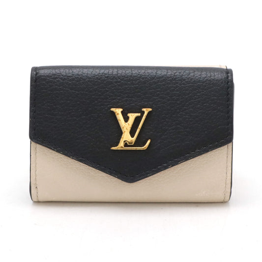 Louis Vuitton Leather Tri-Fold Wallet Bicolor M80984