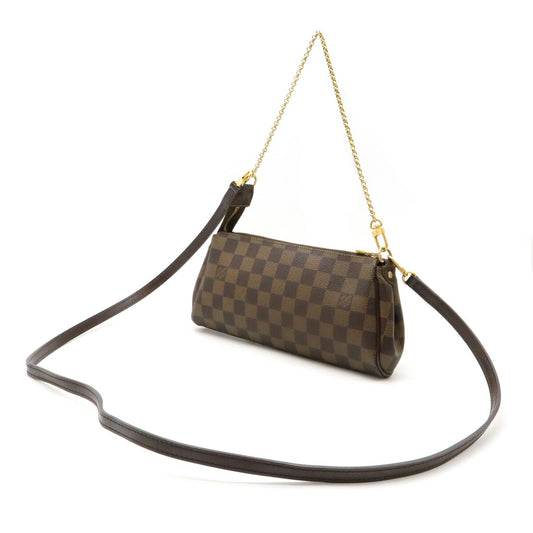 Louis Vuitton Damier Eva Clutch N55213