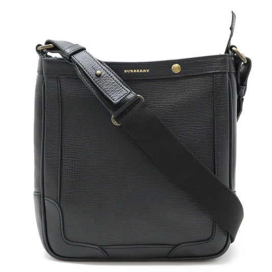 Burberry Leather Shoulder Bag Black