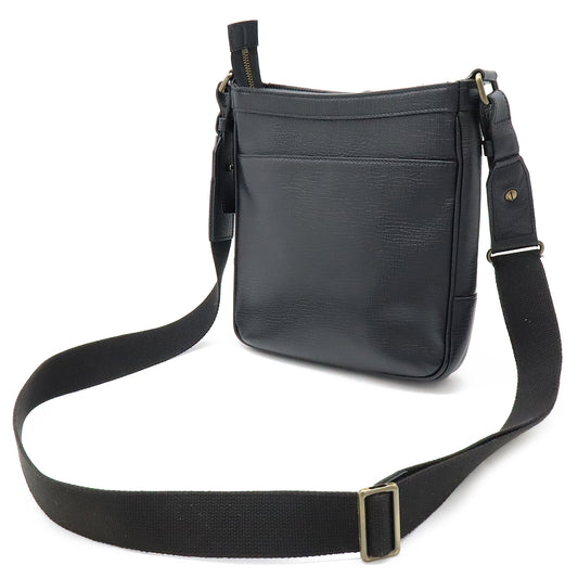 Burberry Leather Shoulder Bag Black