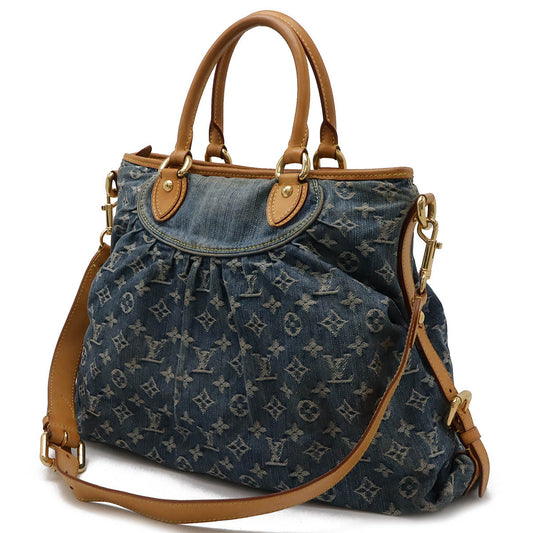 Louis Vuitton Monogram Denim Neo Cabby GM Tote Bag