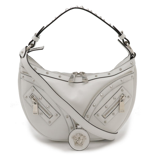 Versace Small 2WAY Medusa Leather Hobo Bag