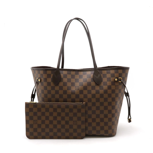 Louis Vuitton Damier Neverfull MM Tote Bag N41358