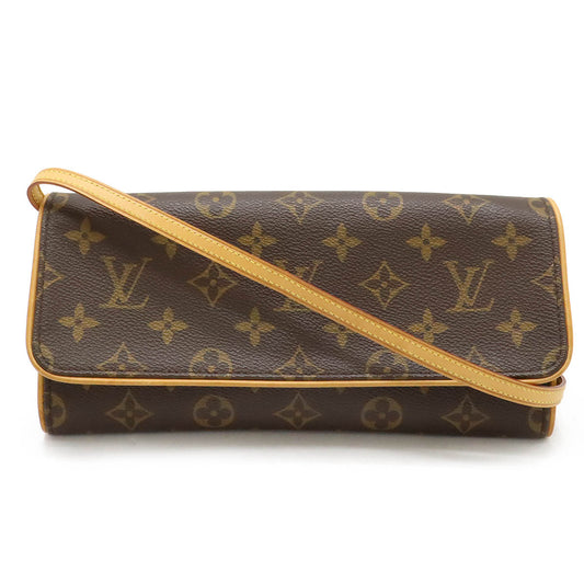 Louis Vuitton Monogram Pochette Twin GM Shoulder Bag