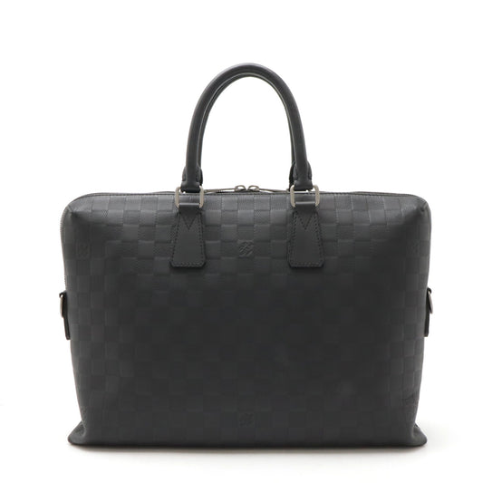 Louis Vuitton Damier Infini Briefcase Black N41248