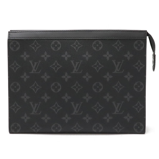 Louis Vuitton Monogram Eclipse Pochette Voyage MM Clutch