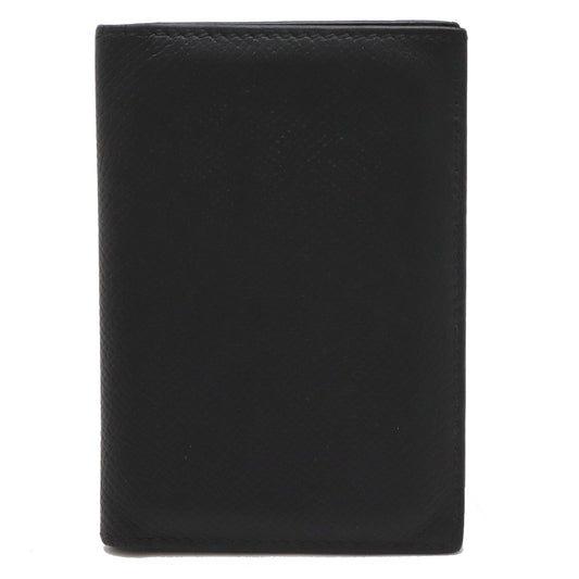 Hermes MC2 Euclid Card Case Black Leather