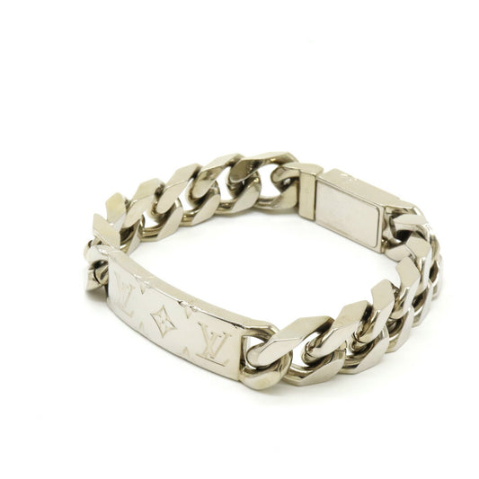 Louis Vuitton Silver Chain Bracelet M62486