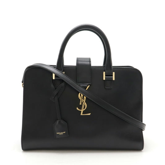 Yves Saint Laurent Leather Small Cabas Handbag