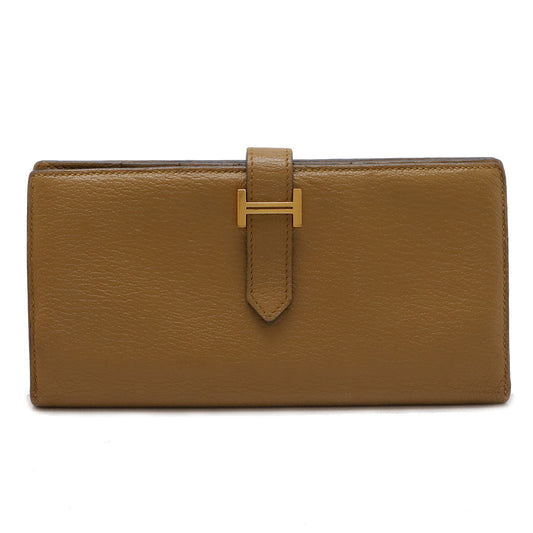 Hermes Chevre Bearn Souffle Long Wallet