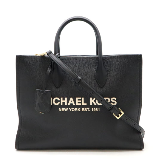 Michael Kors Mirella Medium Leather Tote Bag