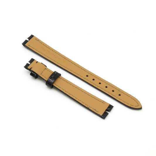 Van Cleef & Arpels Watch Strap Crocodile Leather Black