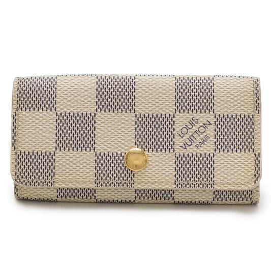 Louis Vuitton Damier Azur Key Case N60386