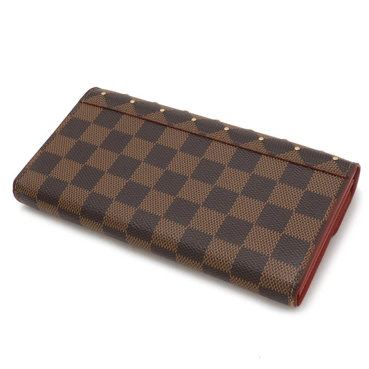 Louis Vuitton Damier Studded Long Wallet N60249